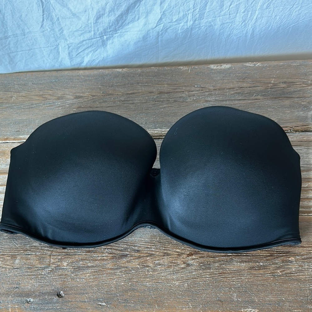 Cacique Black Bandeau Intimates Sleepwear
